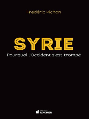 cover image of Syrie